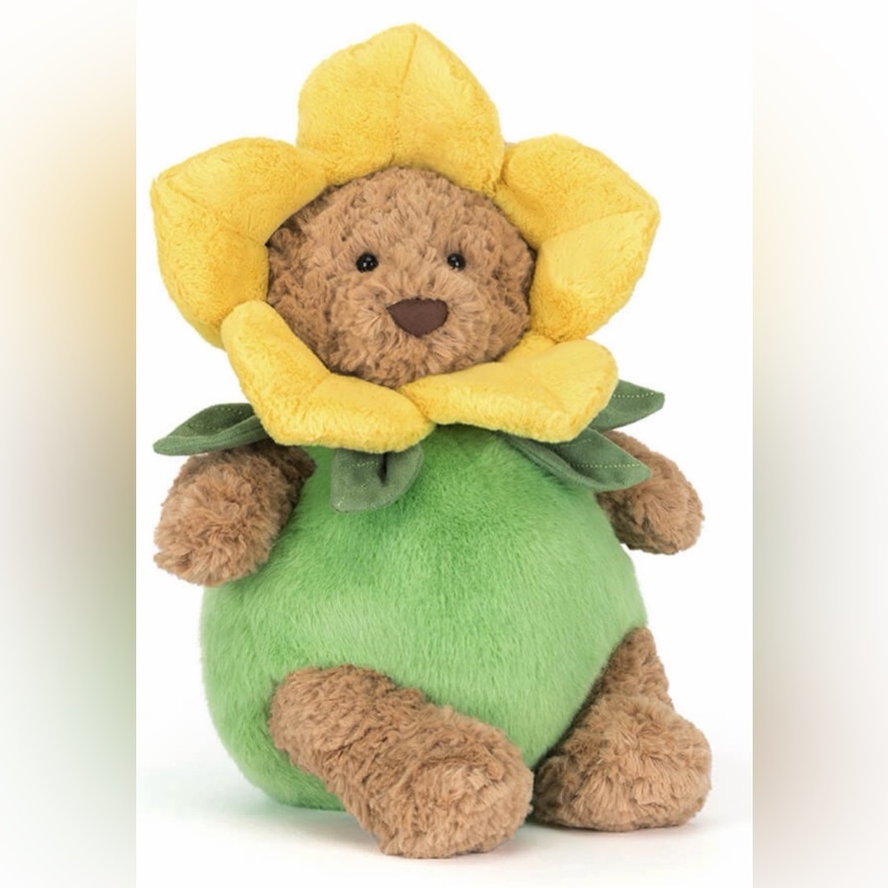 jellycat Bartholomew Bear ‘Daffodil